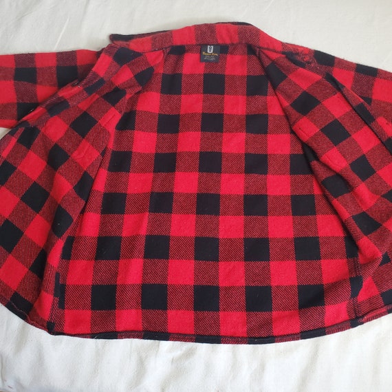 Vintage Thermo King Plaid Wool Jacket Adult Medium Bu… - Gem