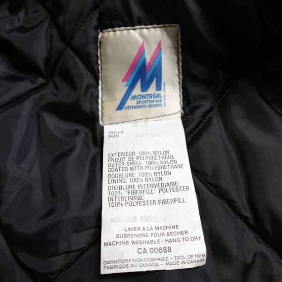 Vintage Montreal Sportswear Jacket Adult Medium N… - image 4
