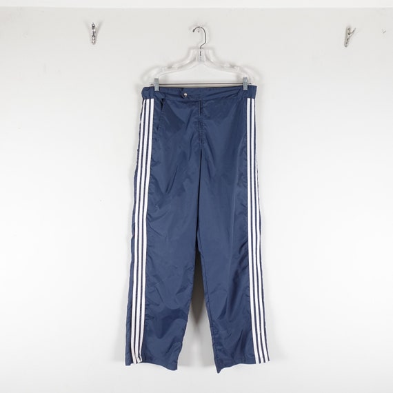 Vintage Adidas Track Pants Adult Medium Three Str… - image 1