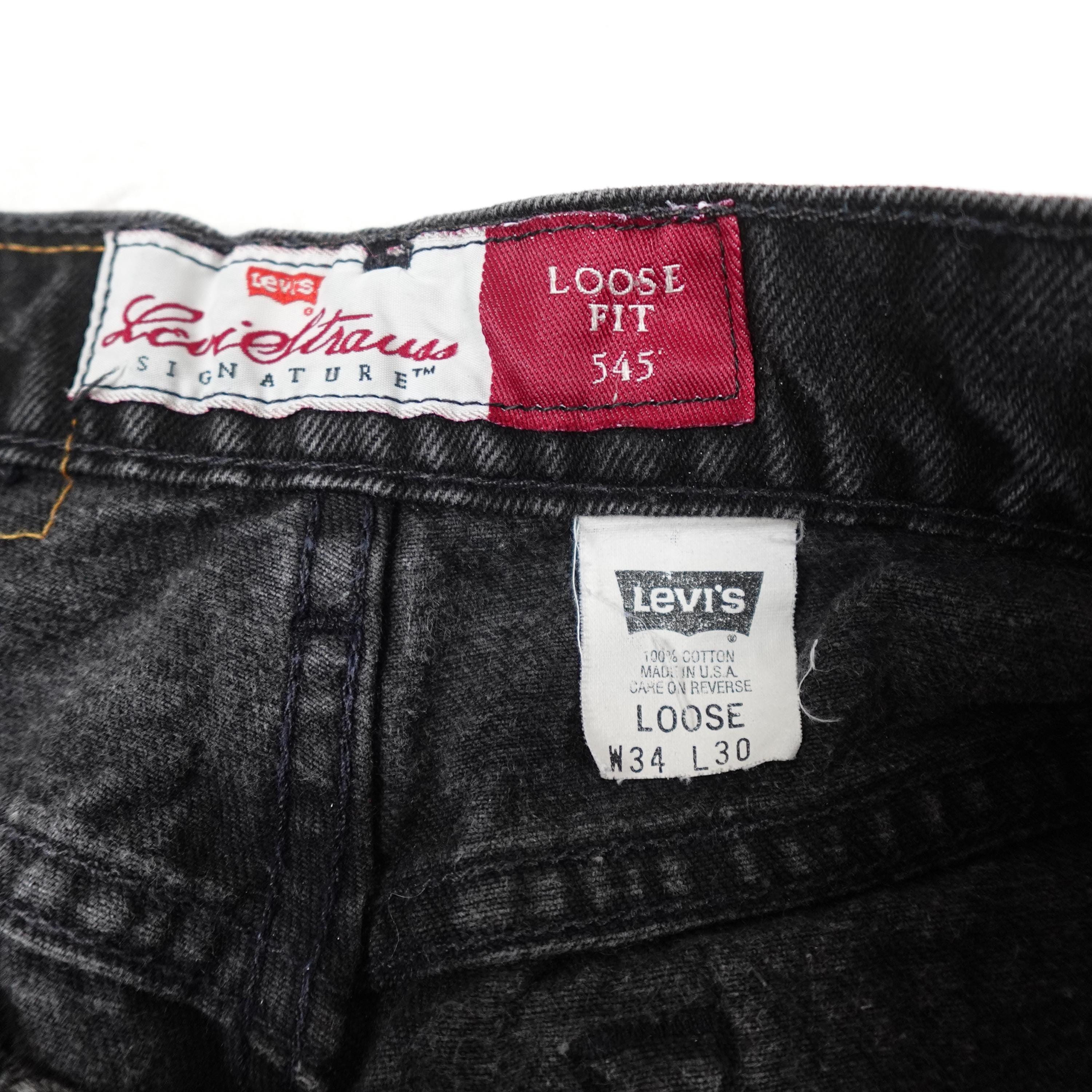 USA製 Levis 545 Black Loose Fit Tapered Levis Levi's® Workwear 545™ Athletic Fit Utility Men's Jeans