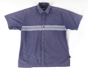 Vintage Levi's Silver Tab Shirt Men's Medium 100% Cotton Collared Short Sleeve Button Up 90s