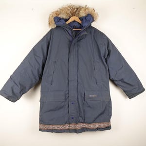 1980s Canada Goose Expedition Khaki Parka goose Down Filled Parka With Fur Lined Hood Etsy