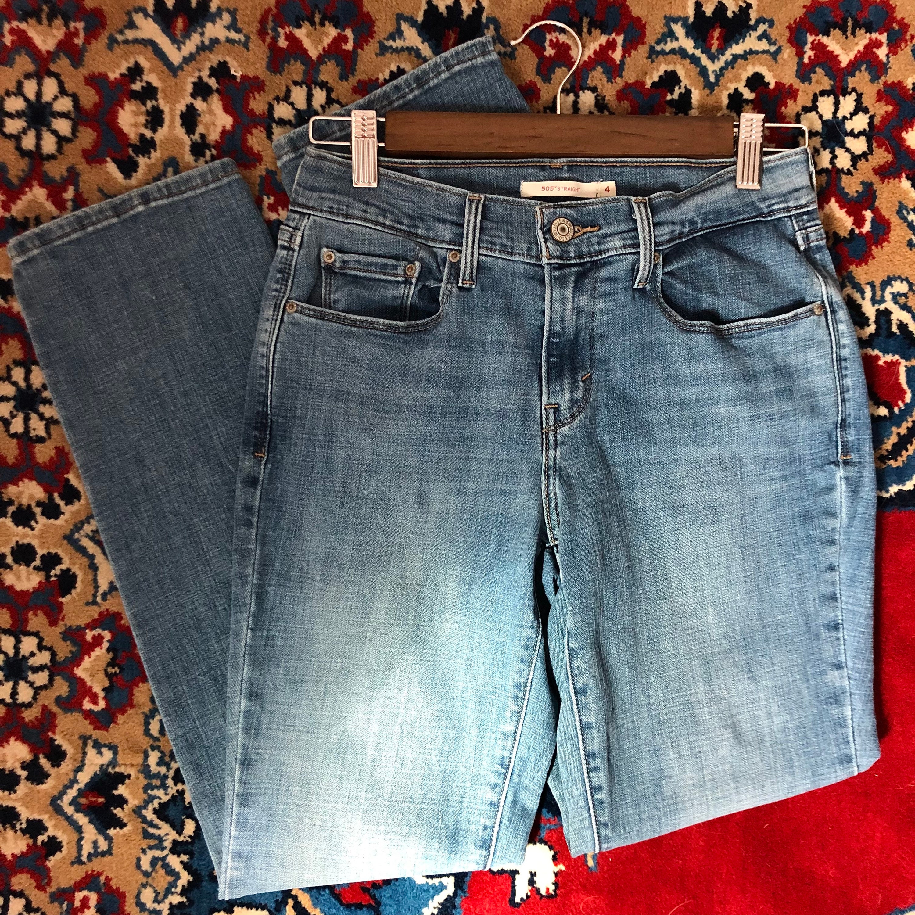 Vintage Levis 505 Straight Leg Jeans 