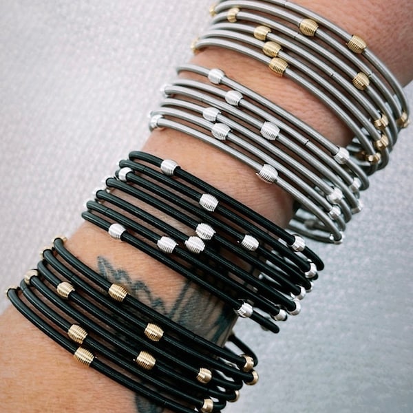 Guitar String Bracelets Etsy