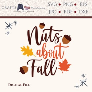 Galen om hösten SVG | Höst Thanksgiving-dekor (digital nedladdning)