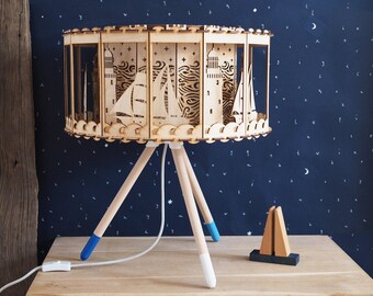 carousel night light spinning lamp