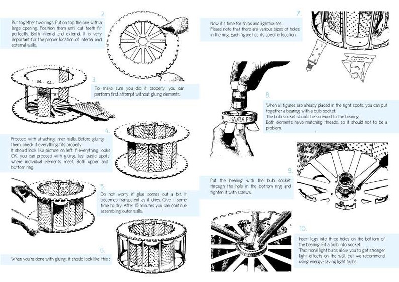 Wooden Table Lamp. Boho Nursery Night Light. Unique Woodland Etsy