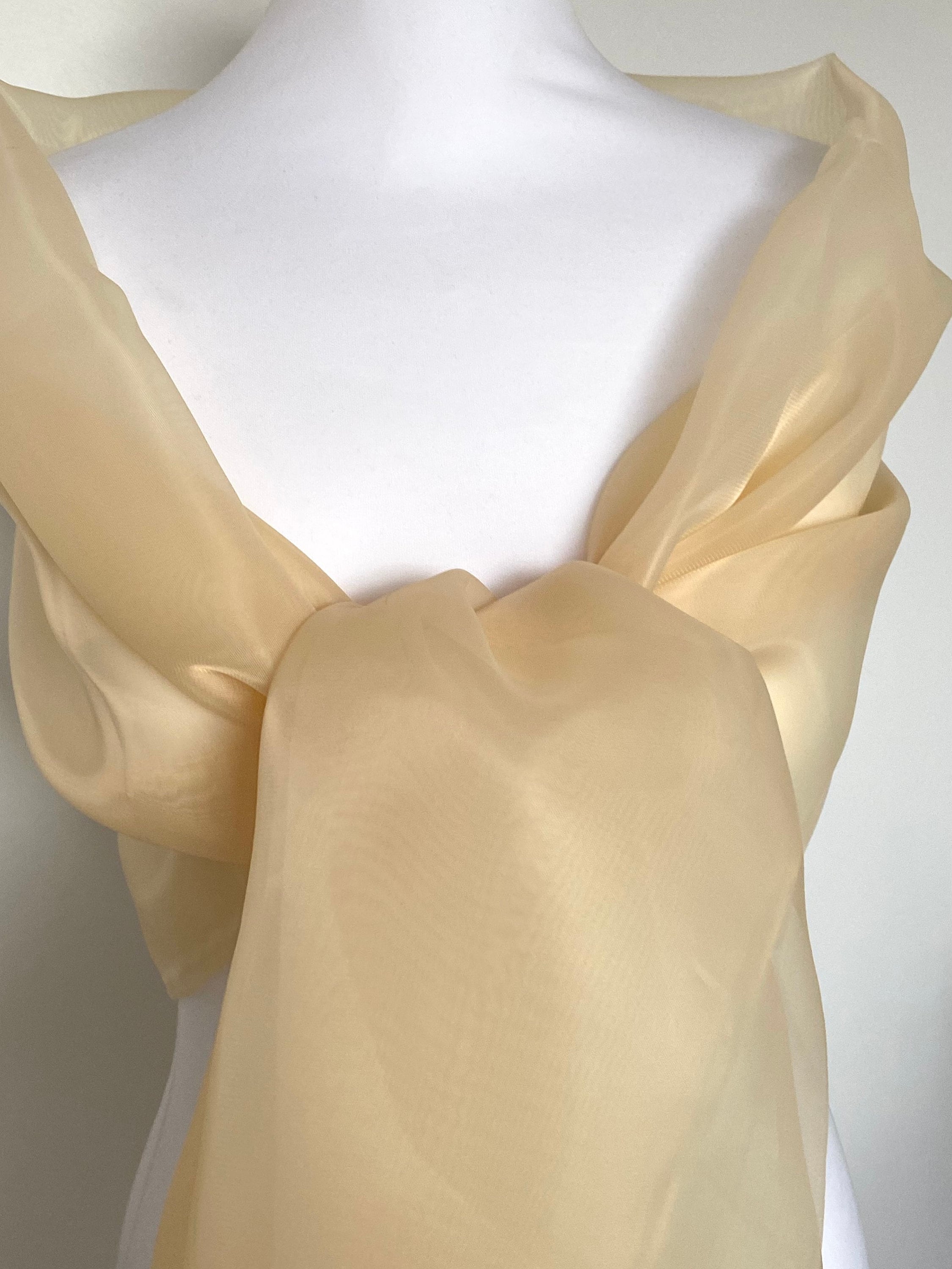 Écharpe épaisse Caramel - Neuf Avec étiquettes - Laine Douce - Femme