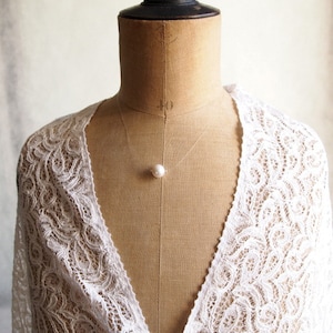 Collier Ras-de-cou Perles De Nacre Blanche Avec Cygne - Bijou Fantaisie Neuf Sans Boîte