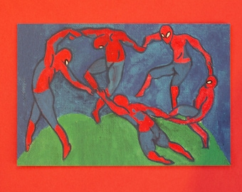 La Spidey || Art History | Matisse | Spider-man Fanart Print