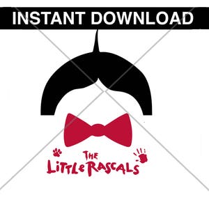 Printable The Little Rascals  | Photo-Props Cutouts