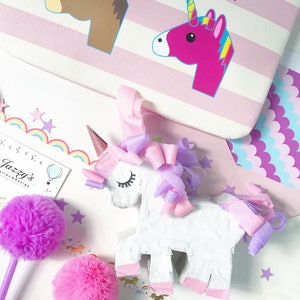 Mini Unicorn/Pony Piñata (mini piñata)