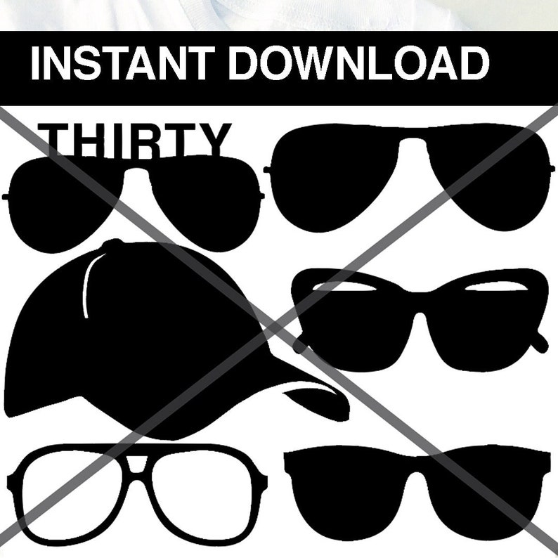 Printable Sungles Clipart Record Image Prop Cutouts image about Printable Sunglasses named Printable Sungles Clipart Record Image Prop Cutouts