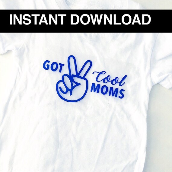 Got 2 Cool Moms File | SVG Cutouts Il_570xn