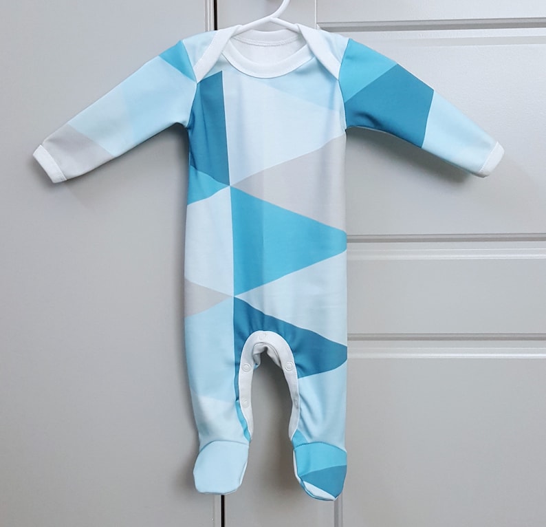 Organic Baby Footie Baby Boy Coming Home Outfit Newborn Etsy