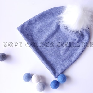 Baby pom pom hat, baby hats for boys, baby hats for girls, baby boy hat, baby girl hat, Pom Pom beanie, newborn beanie