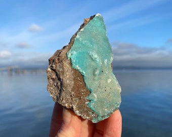 Druzy Chrysocolla ~ Raw Mineral Specimen