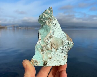 Druzy Chrysocolla ~ Raw Mineral Specimen