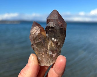 Natural Red Hematite Quartz ~ Raw Mineral Specimen