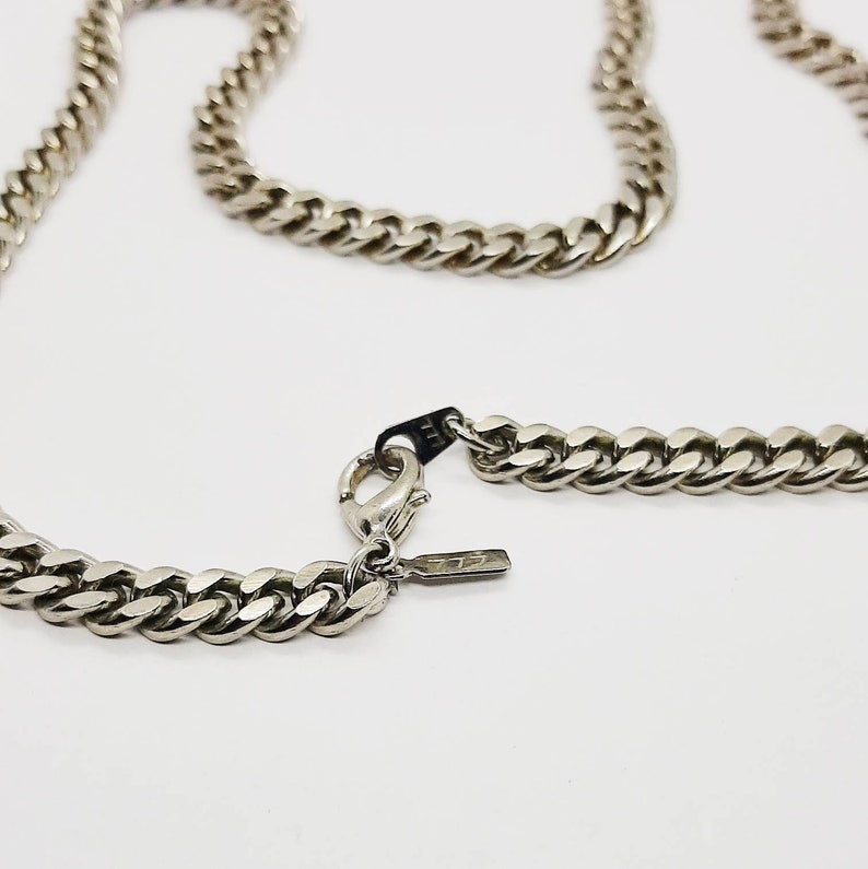 Flat Curb Chain Necklace 