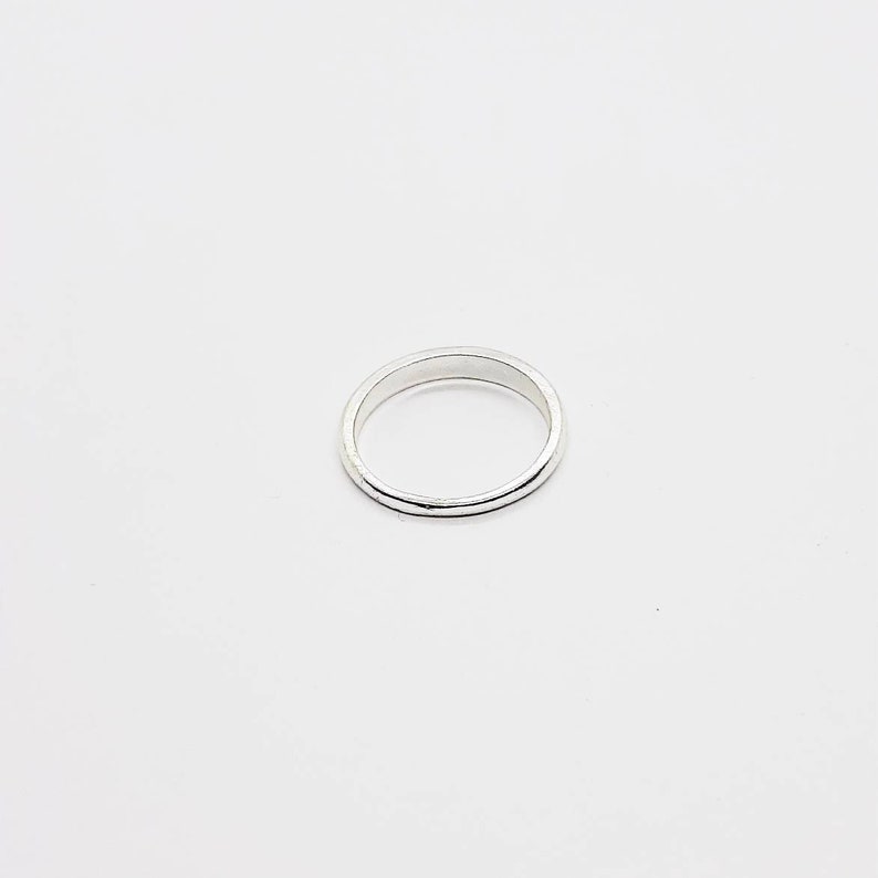 Vintage Silver-tone Ring UK Ring Size O12-90/'s