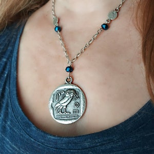 Owl 2024 coin necklace