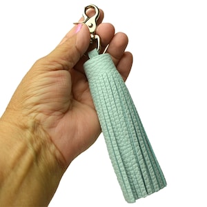 Ready to Ship MINT Single Leather 4.5" F.A.T. Tassel T310