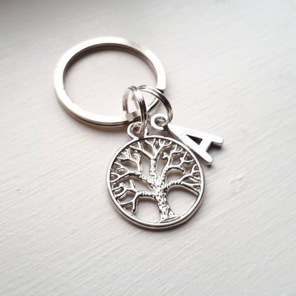 Tree Keychain - Etsy