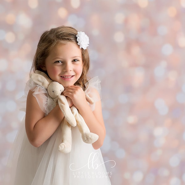 Sparkle Light Christmas Photo Backdrop, Bokeh Christmas Lights Photography Backdrop, Christmas Backdrops for Photography Pictures CHS289