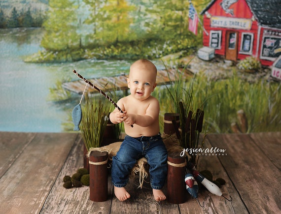 Fishing Photography Backdrop Spring Photo Prop Boys Photo Backdrops Outdoor  Photography Prop Photography Background SPG265 -  Norway