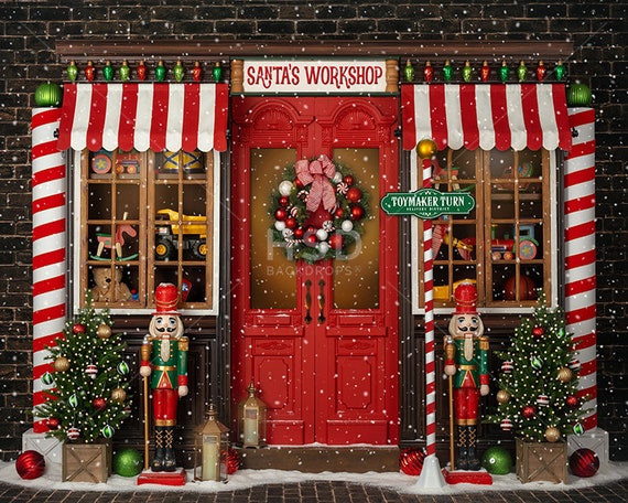 Christmas backdrop deals