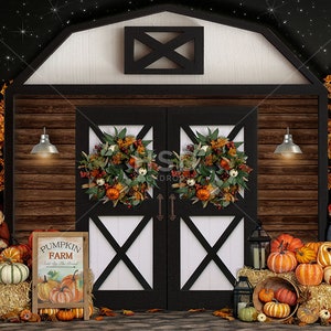 Fall Backdrop for Pictures, Fall Photo Backdrop, Fall Photography Backdrops, Autumn Photo Backdrop, Pumpkin Patch Backdrop FALL323