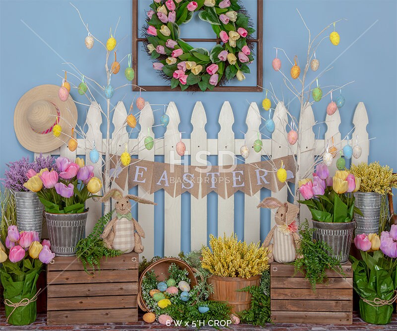 Easter Backdrops Photography Easter Backdrop Easter Photo | Etsy