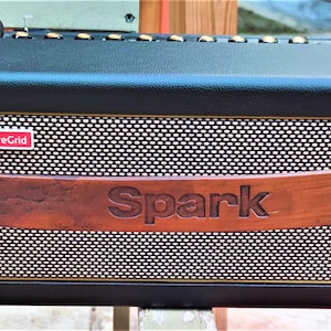 Ampli Spark neuf, selle en cuir avec selle à grille positive pour guitare à personnaliser