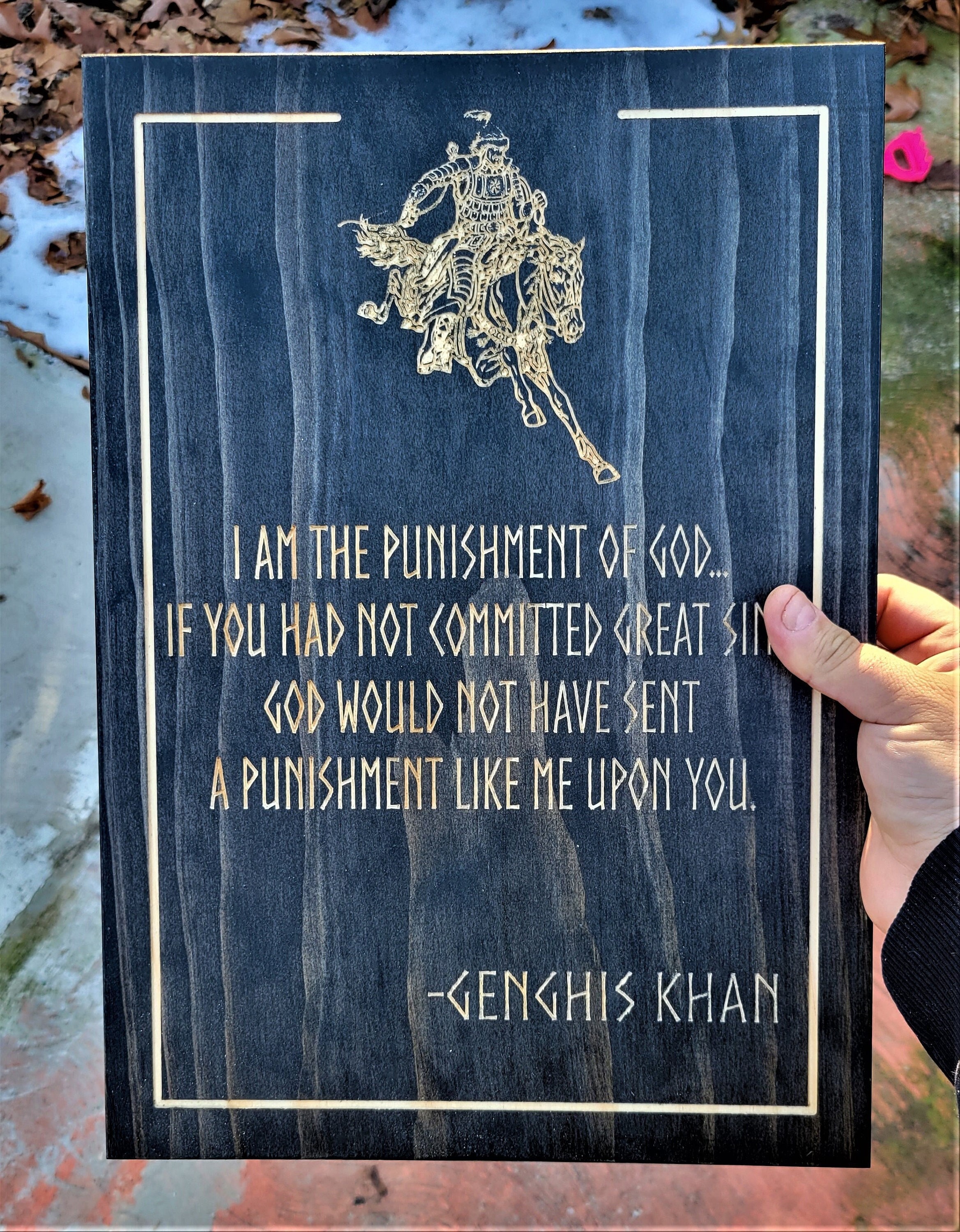 genghis khan happiness quotes