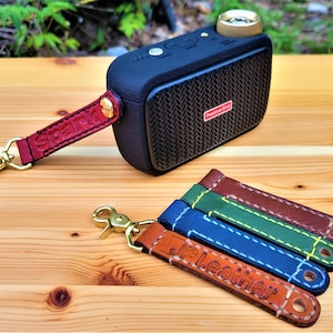 Spark GO Amp New Leather Strap Saddle Positive Grid Guitar Personalize