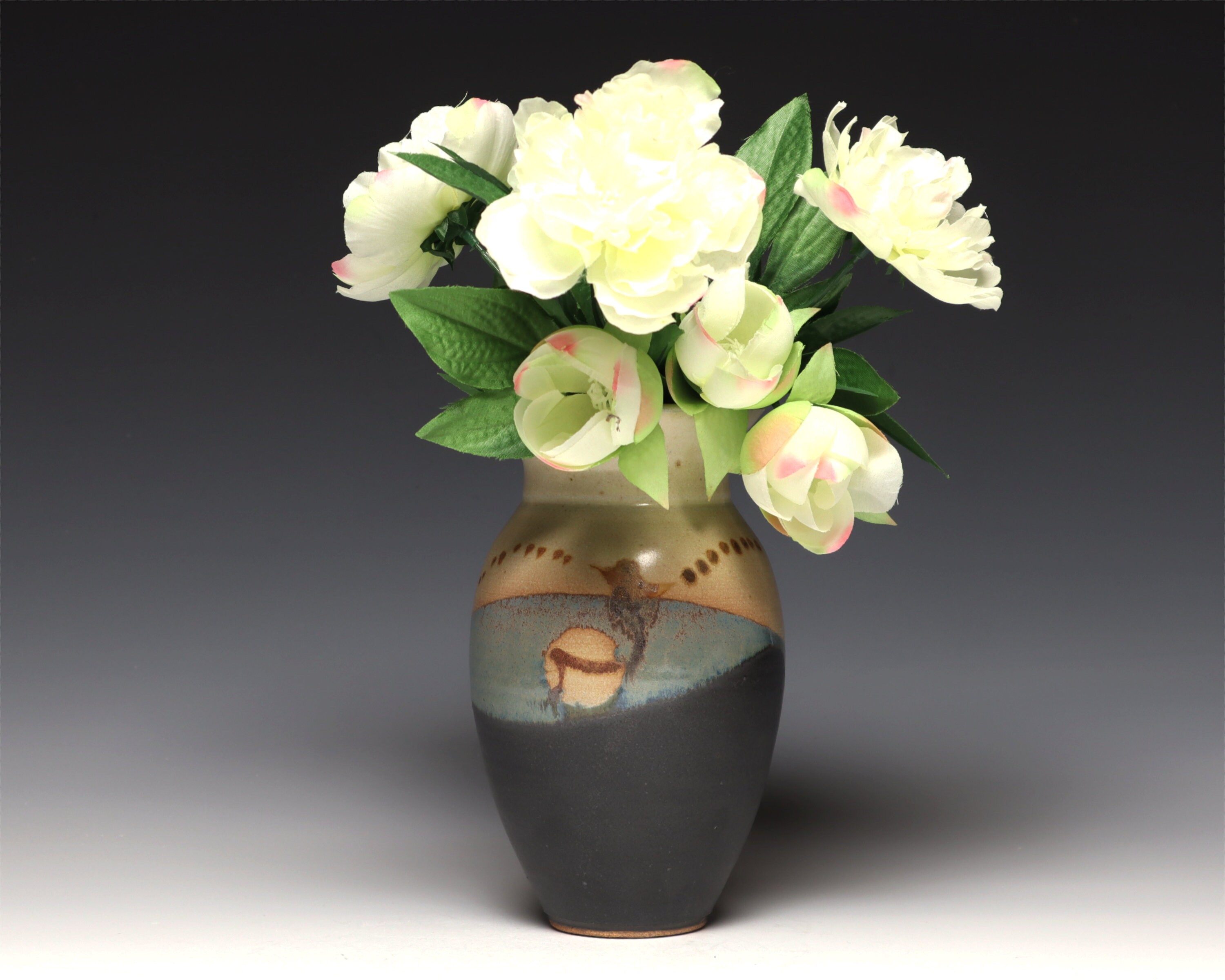 Stoneware Flower Vase, Pottery Vase, Hand Thrown Vase, Ceramic Vase - Etsy
