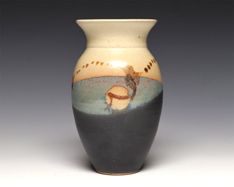 Stoneware Flower Vase, Pottery Vase, Hand Thrown Vase, Ceramic Vase - Etsy