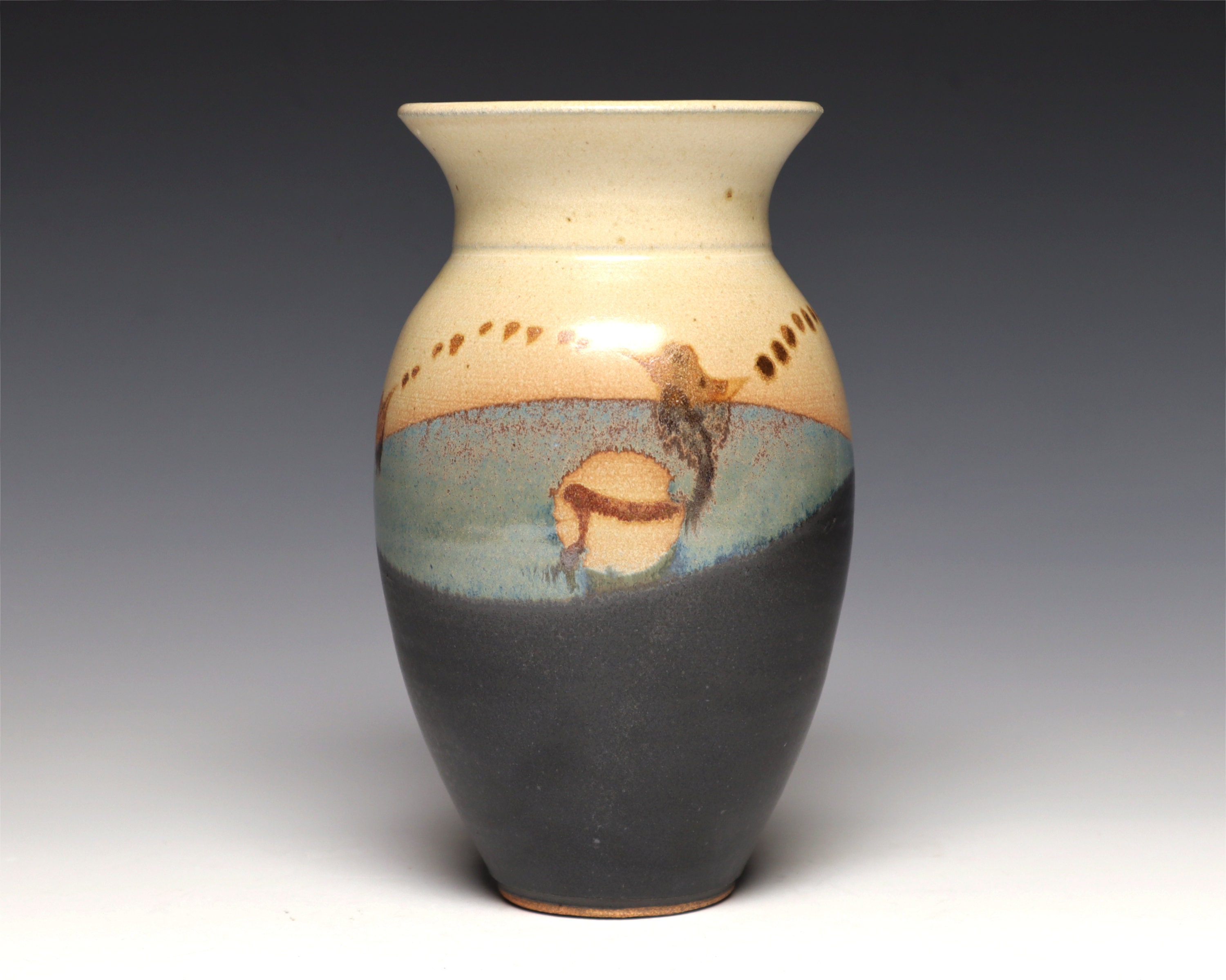 Stoneware Flower Vase, Pottery Vase, Hand Thrown Vase, Ceramic Vase - Etsy