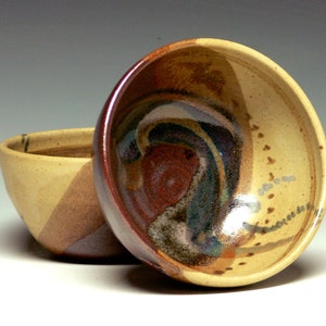 Hand Thrown Soup Bowls - Set of 2, Stoneware Cereal Bowls, Pottery Soup Bowls, Ice Cream Bowls