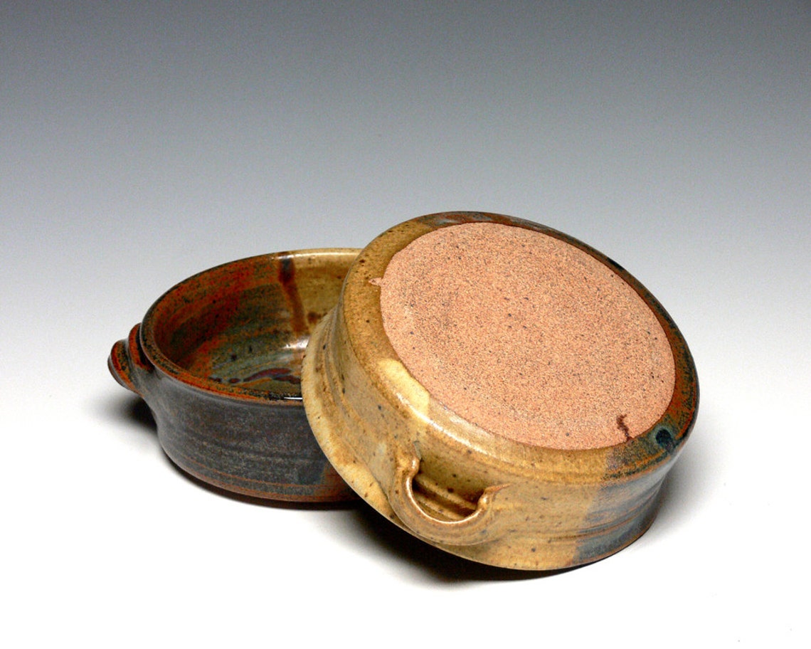 Set of 2 Pottery Bowls Stoneware Soup Bowls Hand Thrown Dip - Etsy