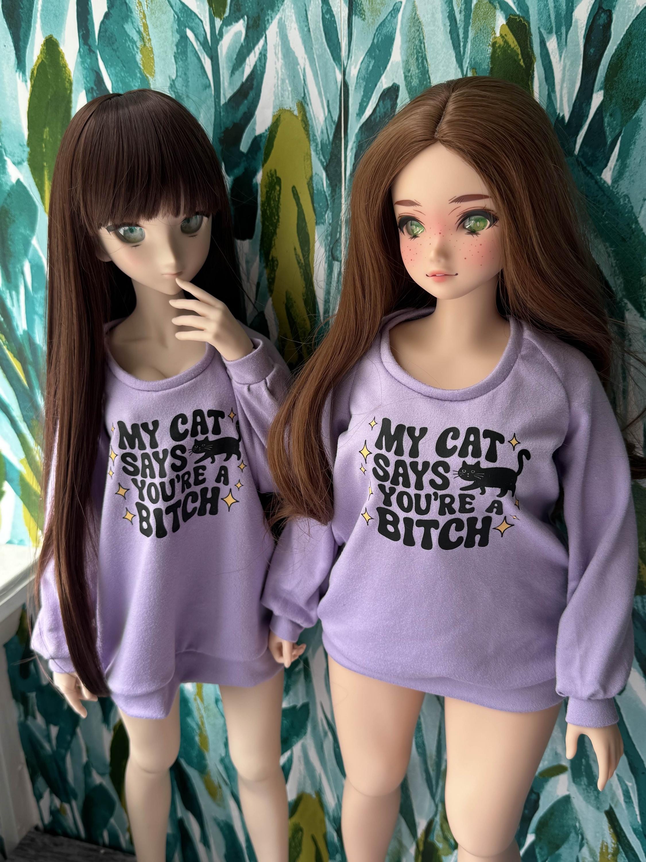 Tenue Pour Poupée Volks Dollfie Dream – Imperméable à Oreilles D'ours – Neuf