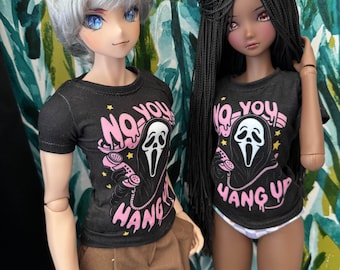 Ghost Face Shirt for Smart Dolls/Dollfie Dream