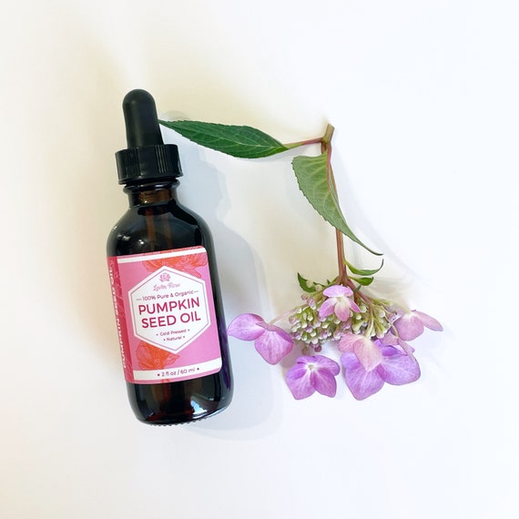 PUMPKIN SEED OIL by Leven Rose - 100% Organic, Natural for Hair Growth And Moisturizing Dry, Rough Skin - 2 oz