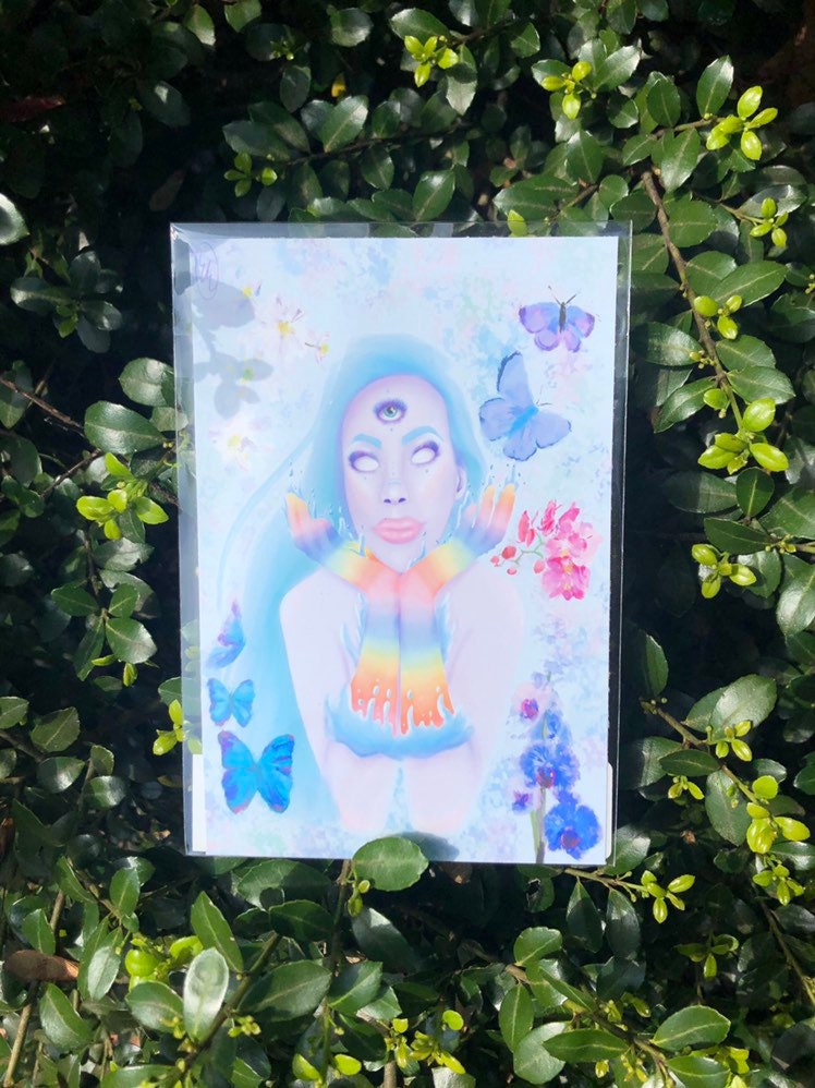 「MOON.」CLARITY ART Clarity - Etsy