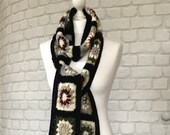 Sciarpa Coperta Donna In Finto Cashmere A Quadri, Morbida E Grande, 70x68 Cm Con Frange, Sciarpa Scialle Per Inverno E Mezze Stagioni, Verde Curcuma