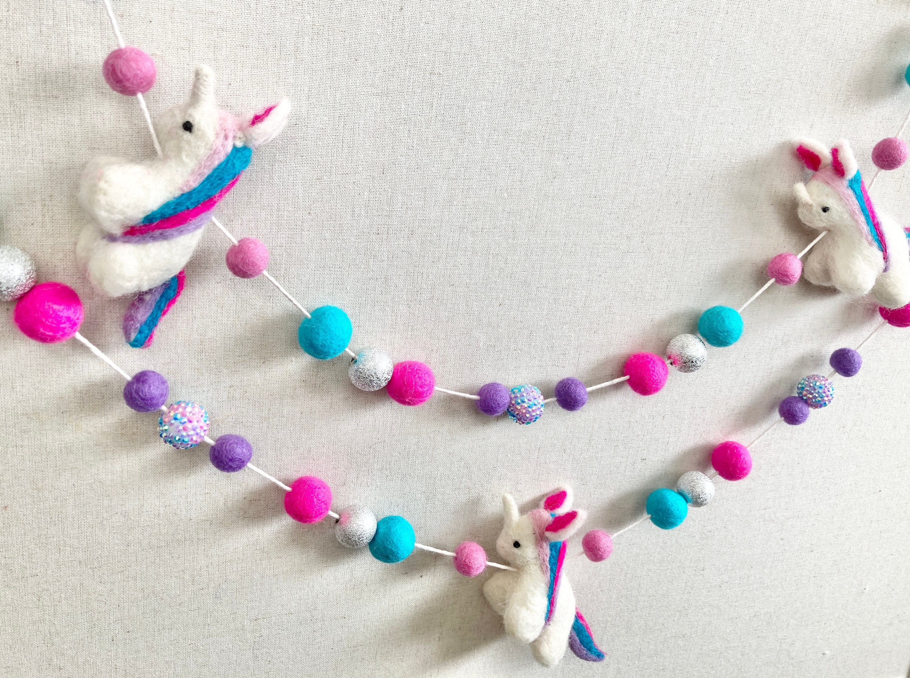 Unicorn birthday. Unicorn garland. Unicorn decor. Unicorn Etsy