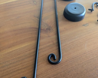 Garland Hook. Holiday Hook. Garland holder. Decor Hook. Shelf Hook. Hook system