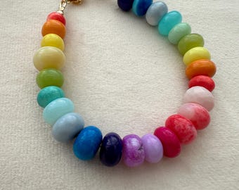 Rainbow Opal Bracelet