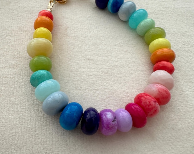 Rainbow Opal Bracelet